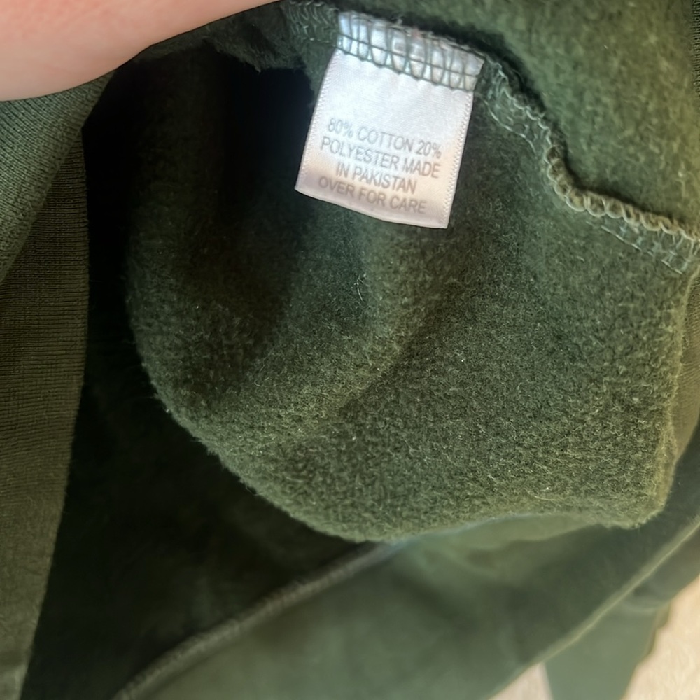 Ocean Beach Sportswear San Diego Zoo Wildlife Alliance green crew neck size L - Picture 4 of 5
